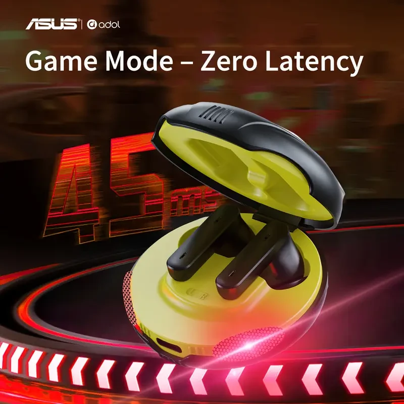 ASUS Wireless Earbuds  Semi-Open-Back Design