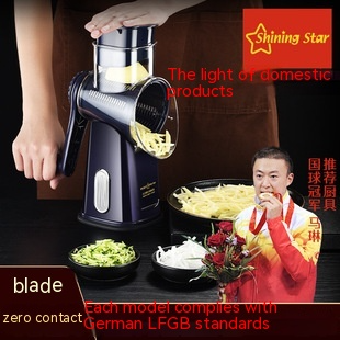 Multi-function Vegetable Chopper Hand Roller Grater Slicer Potato Grater Shredded Vegetable Cutter