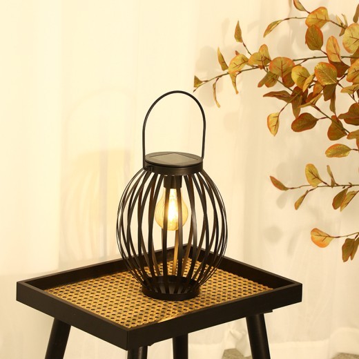Solar Iron Lamp Outdoor Yard Lamp Garden Lawn Lamp