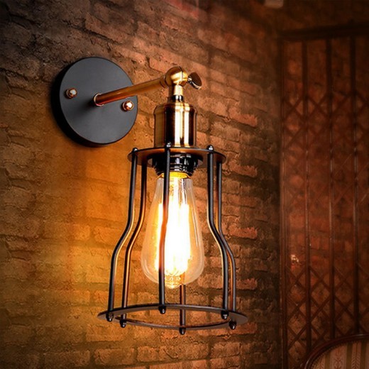 Country Retro Industrial Style Wall Lamp Bar Creative Wall Lamp