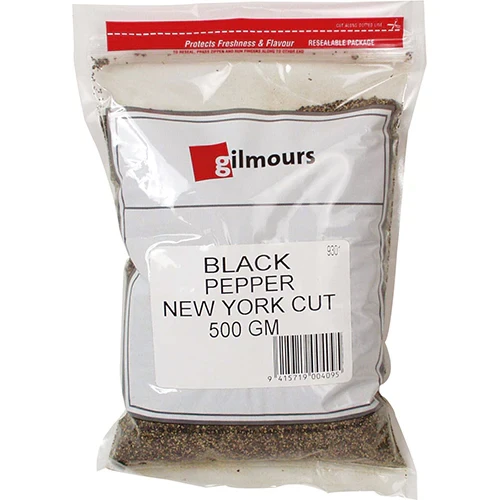Gilmours New York Cut Black Pepper 500g