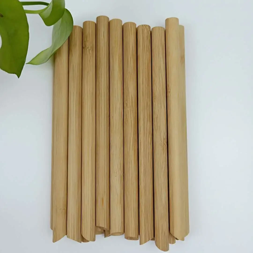 Pure natural bamboo straw