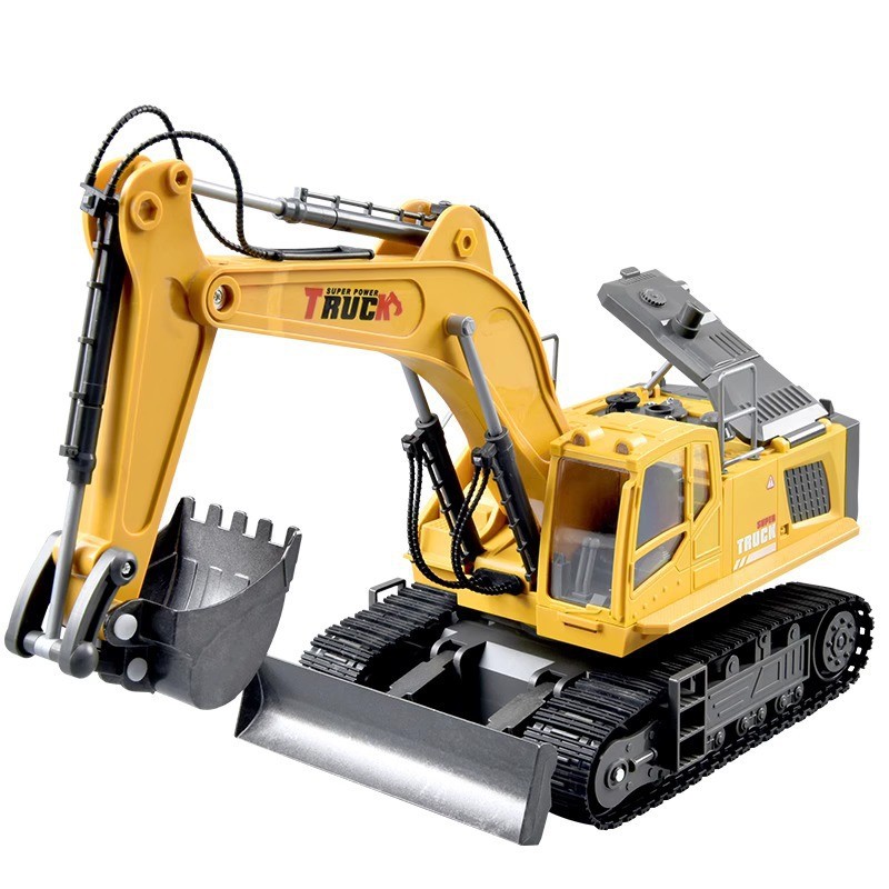 Children's Remote Control Car Alloy Excavator Car