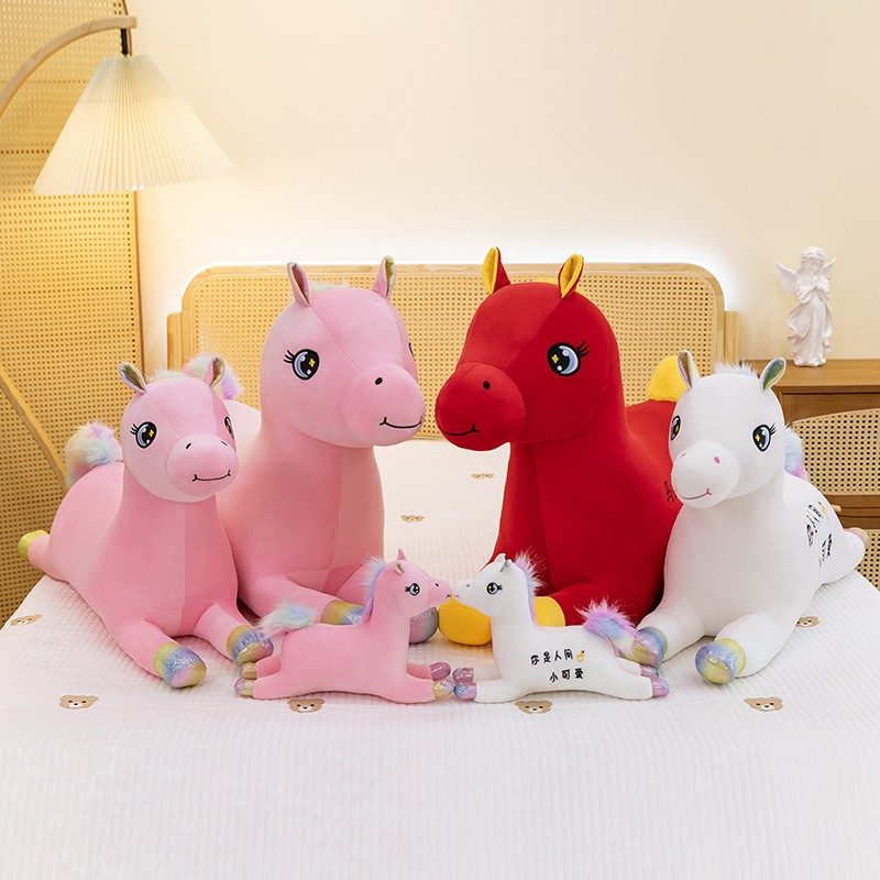 Horse Year Mascot Doll Pillow Plush Toy