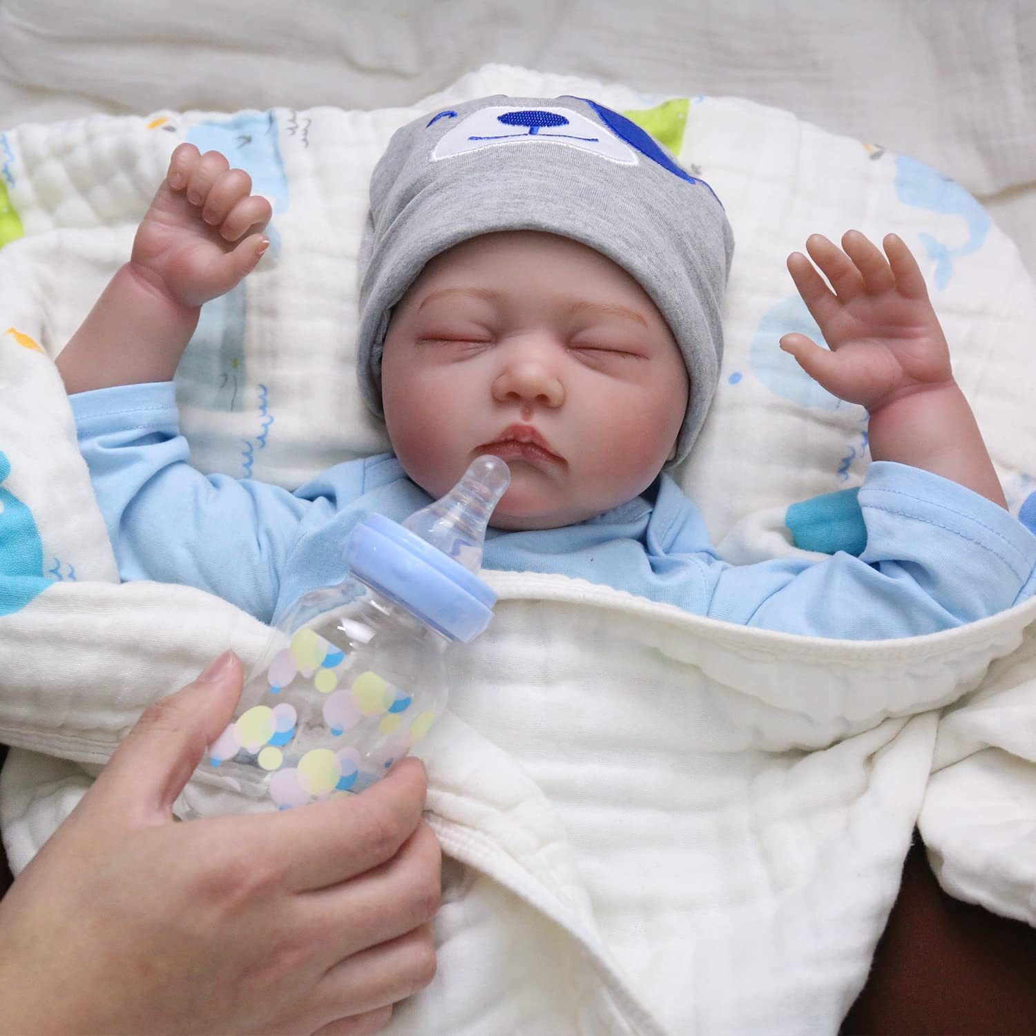 Creative Cartoon Soft Plastic Reborn Doll