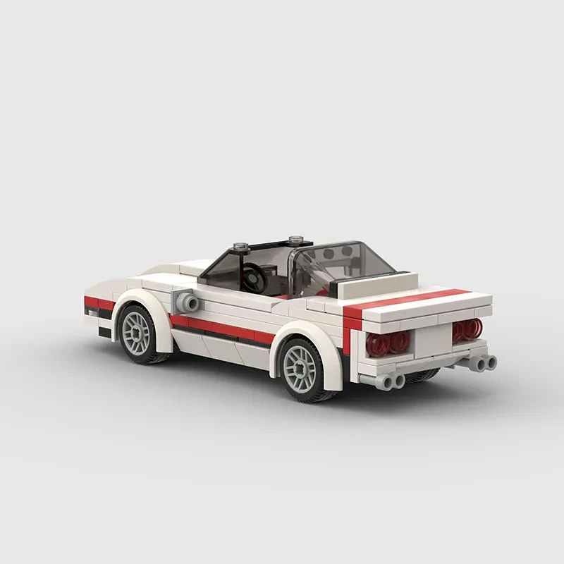 Convertible Car Model Building Block Toy