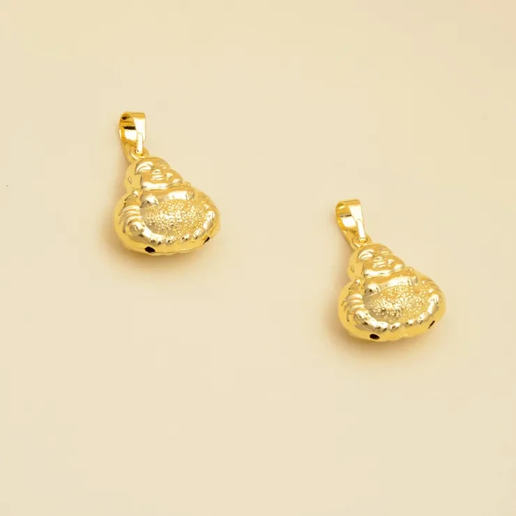 Plating 24K real gold Buddha pendant