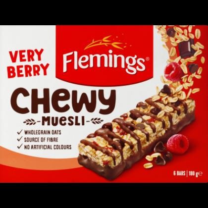 Muesli Bar Chewy Very Berry