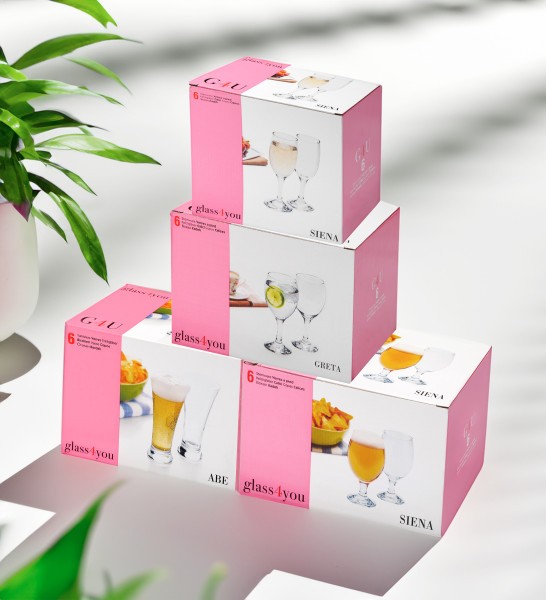 Glass4You Beer 400ml - Set 6 - Pasabahce