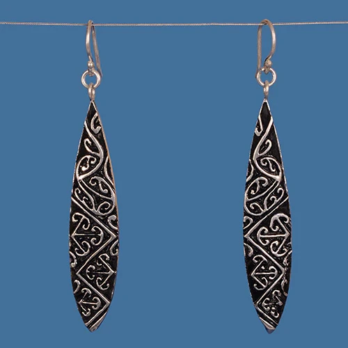 Mori design earrings