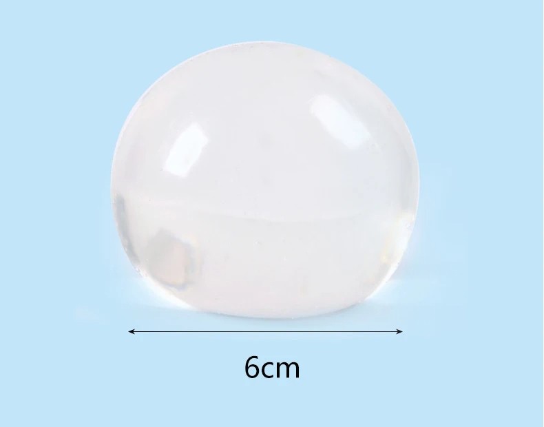 Clear Maltose Syrup Ball Slow Rebound Fidgeting Adult Kids Toys