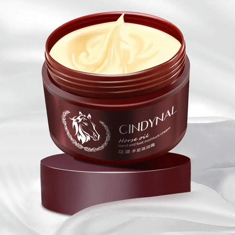 120g Horse Oil Hand and Foot Cream Hydration and Moisturizing for Fall and Winter