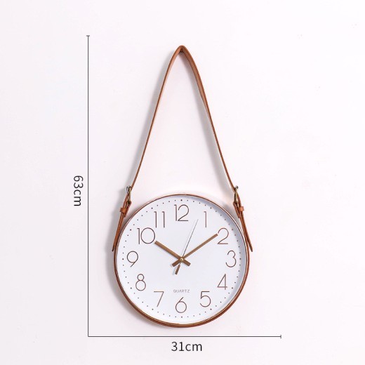 Mute wall decoration wall clock