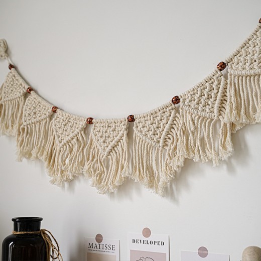 Tassel Woven Small Flag Wall Decoration Wall Room Decorative Tapestry