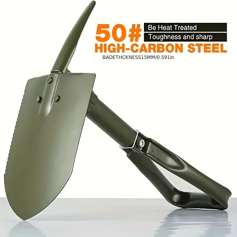 Stainless Steel Survival Folding Shovel