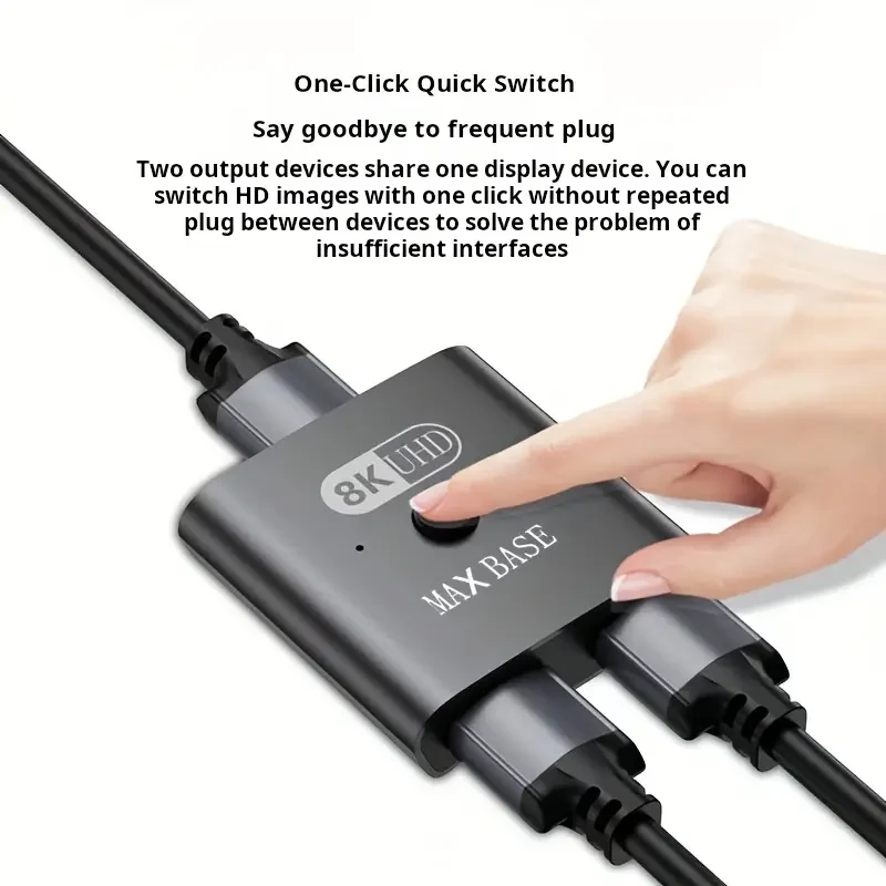 MAX BASE 8K/60Hz & 4K/120Hz HDTV 2.1 Switcher