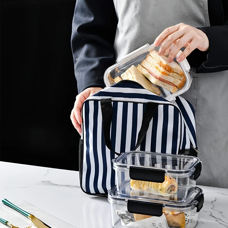 16oz BPA-Free Plastic Food Storage Containers with Leakproof Lids (4-Pack)  Ideal for Meal Prep, Lunch, Fruits & Snacks  Durable, Stackable, Dishwasher Safe