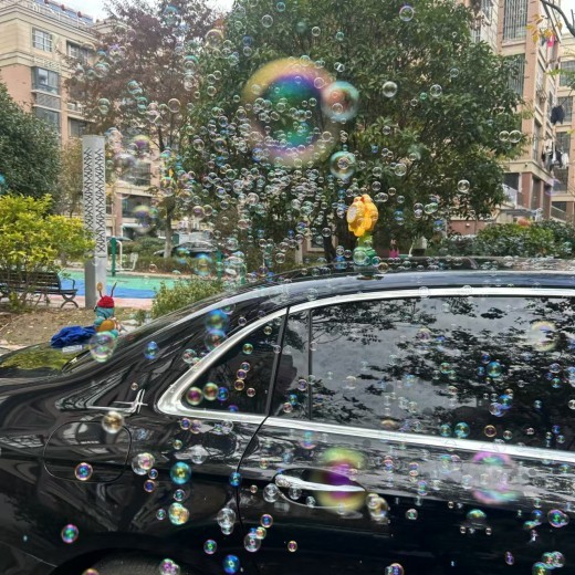 Sunflower Bubble Motorcycle Tail External Decorative Pendant