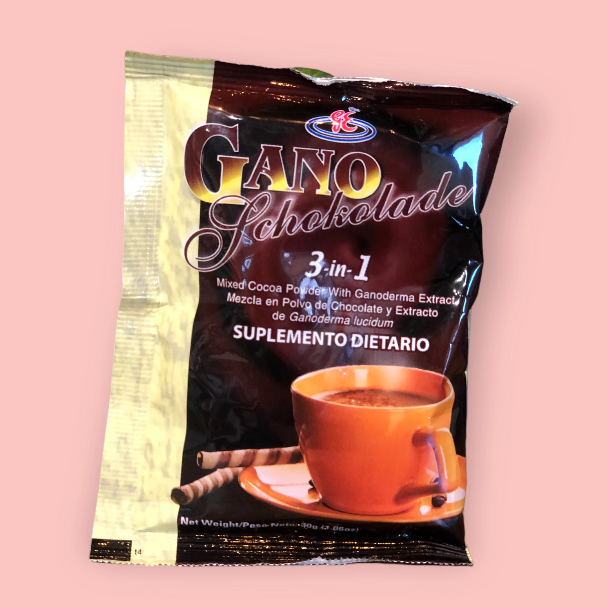 Gano Excel Ganoderma Chocolate 3 en 1