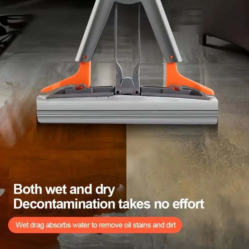 Multifunctional Double-Fold Foam Mop