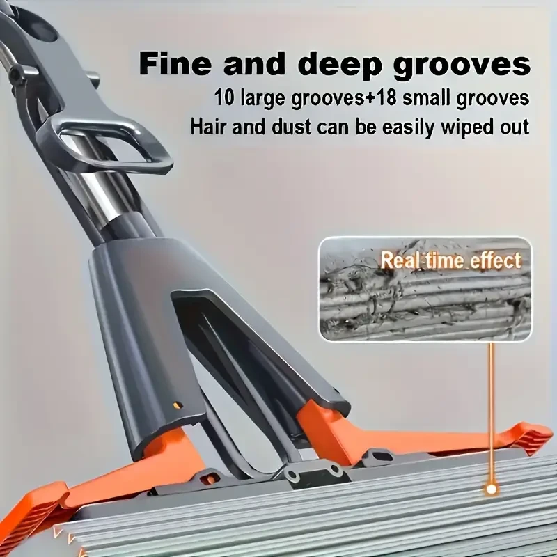 Multifunctional Double-Fold Foam Mop