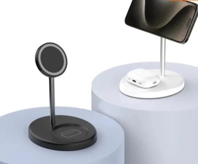 30W Vertical Wireless Charger Fast Charging With Cooling Hole Not Hot