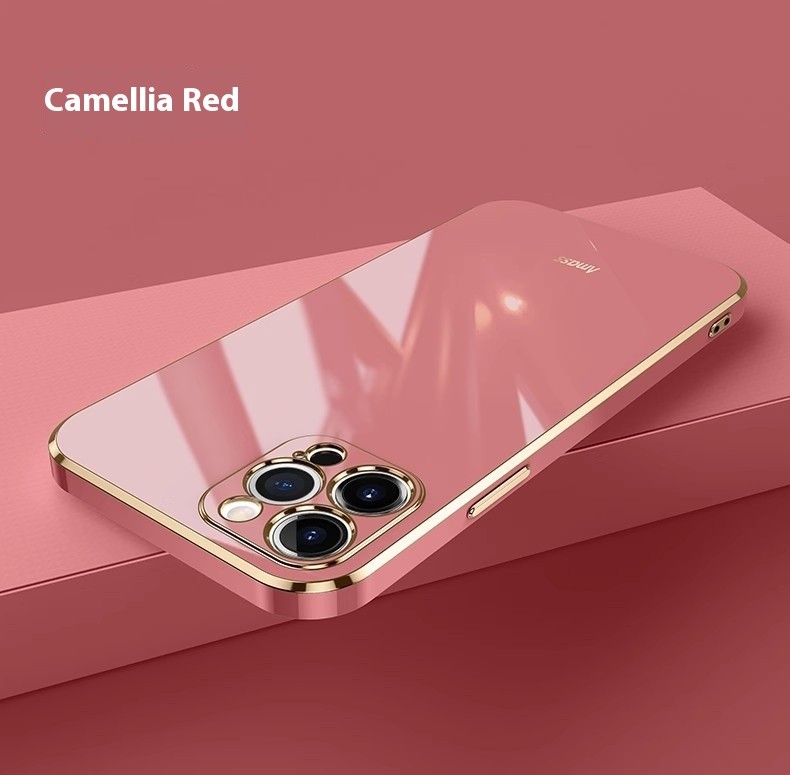 Simple 6D Straight Edge Electroplating Suitable For 16 Phone Case
