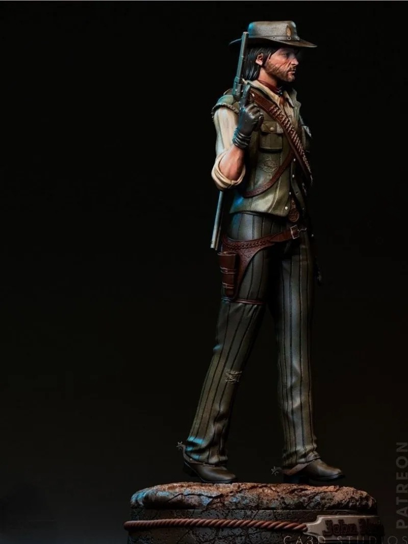 1/24 Scale Resin Figure Assembly Model Kit  A Fistful of Dollars Cowboy