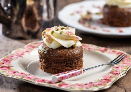 Cake Carrot Individual Gluten Free Vegan