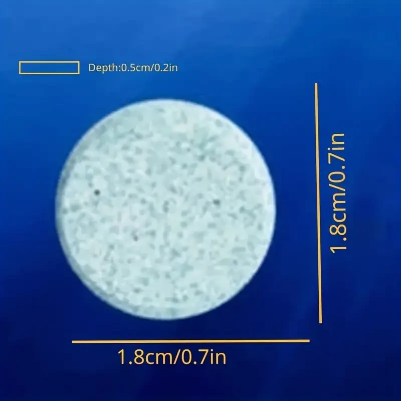 60pcs Portable Car Windshield Cleaner - Solid Wiper Fluid Tablets