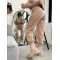 Women's Knitted Fleece Casual Suit Two-piece Set