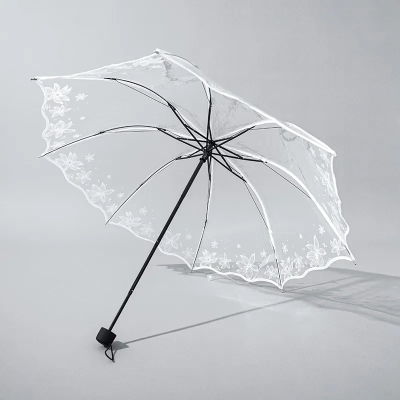 Foldable Transparent Umbrella