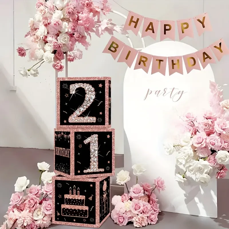 21st Birthday Table Decorations