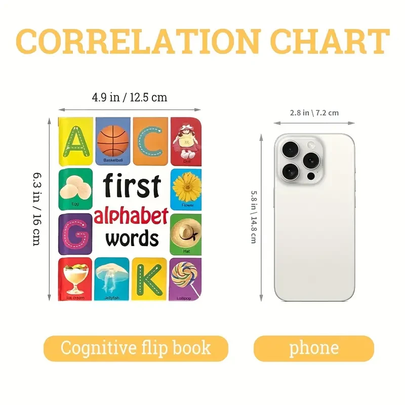 Set Of 4 English Children's Learning Encyclopedia Board Books