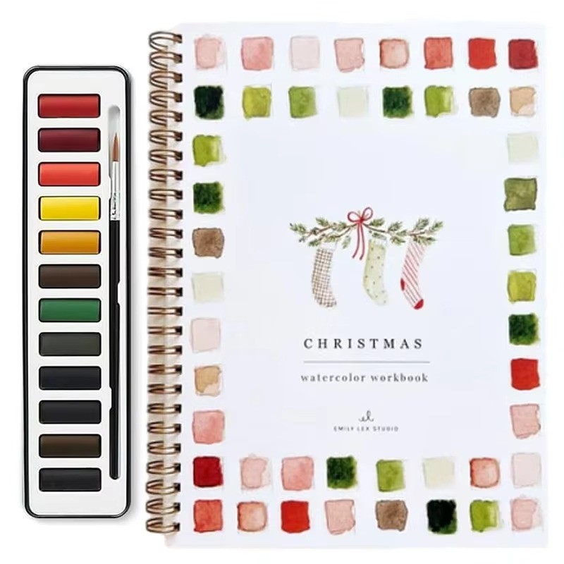 Watercolor Workbook Say Goodbye to Anxiety Awaken Your Artistic Talent