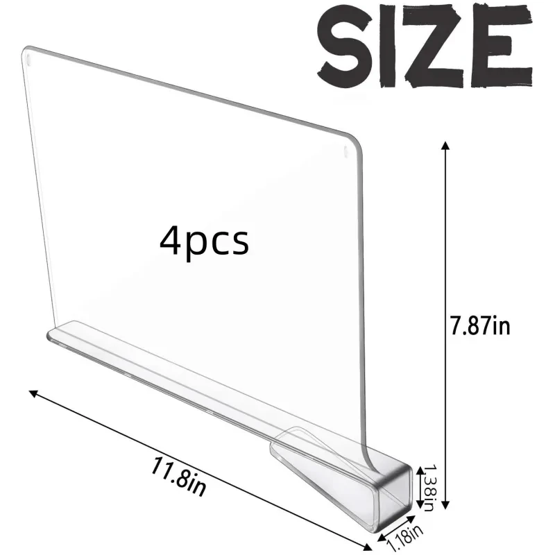 Acrylic Handbag Dividers