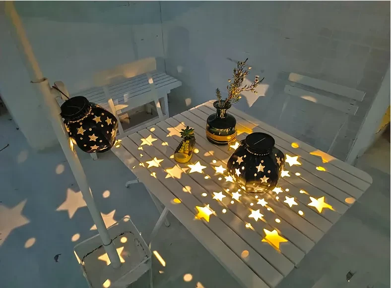 Solar Powered Halloween Projector