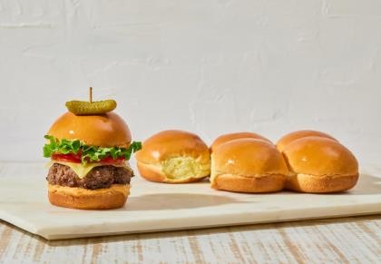 Bun Slider Brioche Glazed 30g