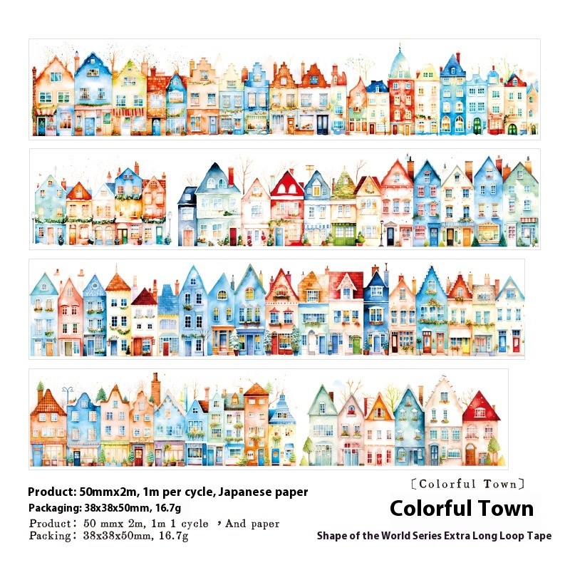 World Shape Series Life Landscaping Journal Stickers