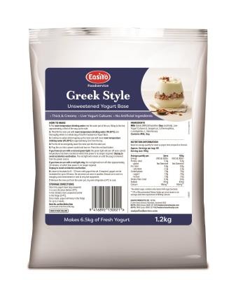 Yoghurt Base Greek Unsweetened