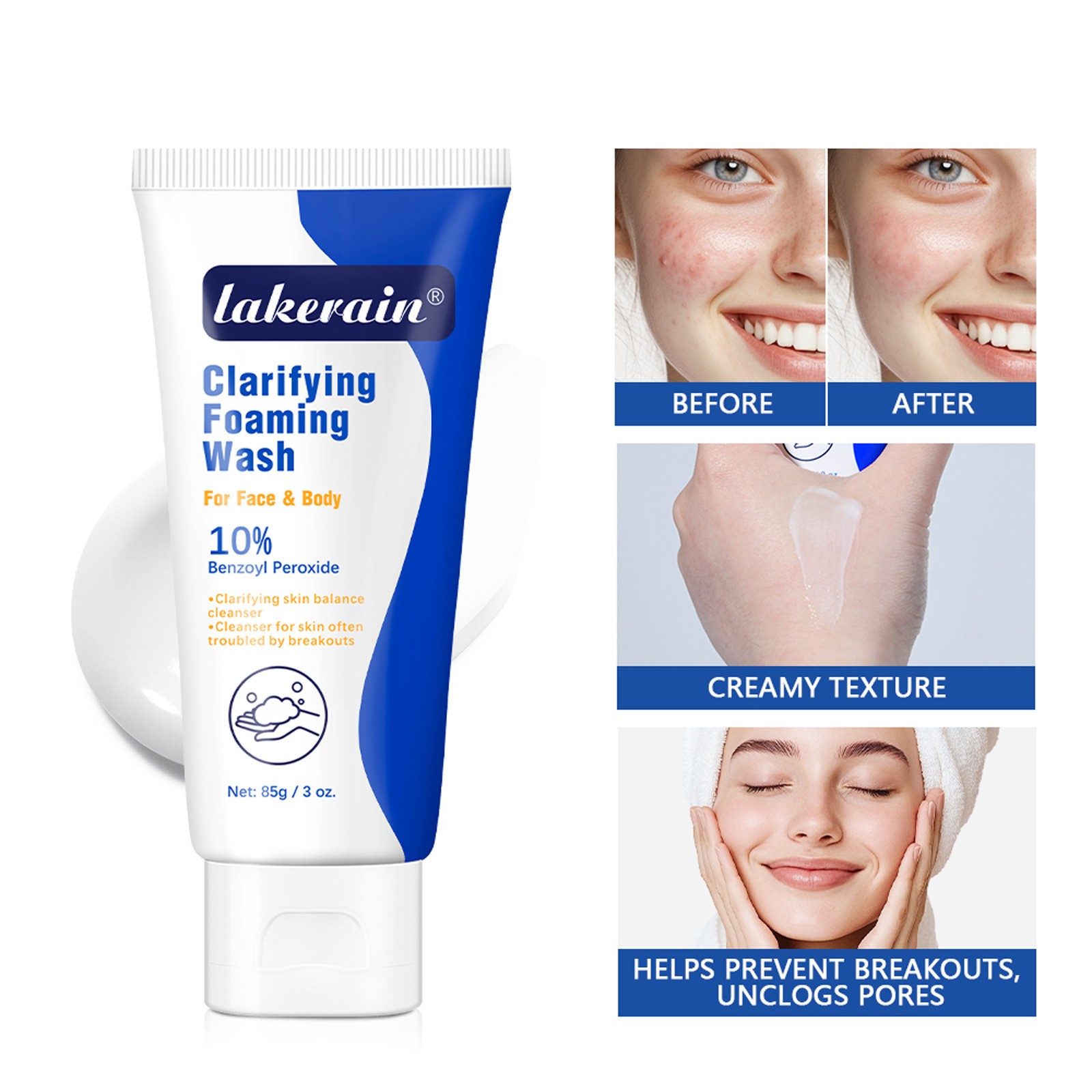 Foam Facial Cleanser Skin Type Universal
