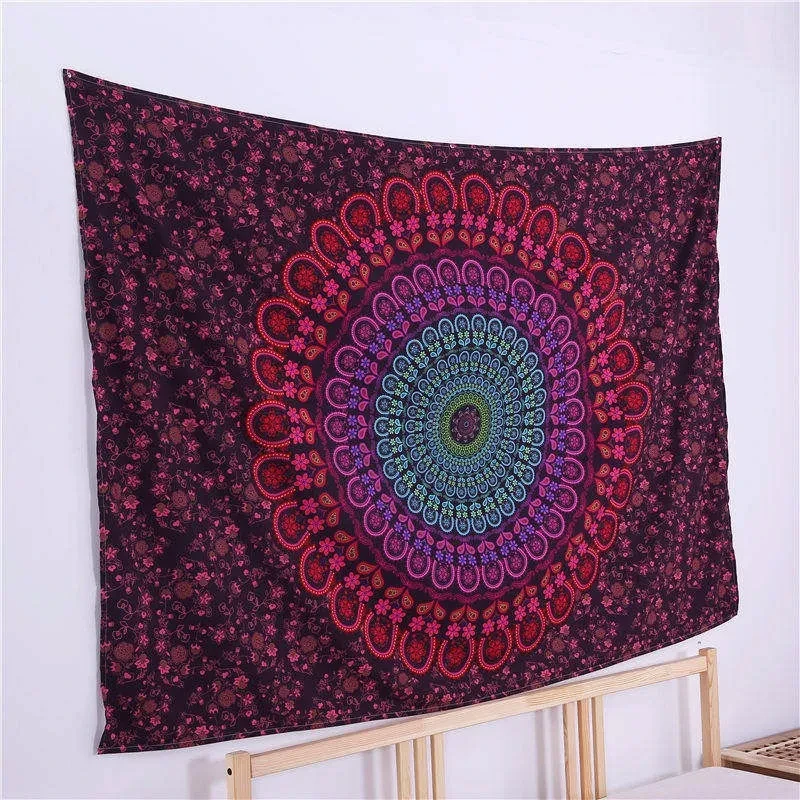 Floral Tapestry Wall Hanging