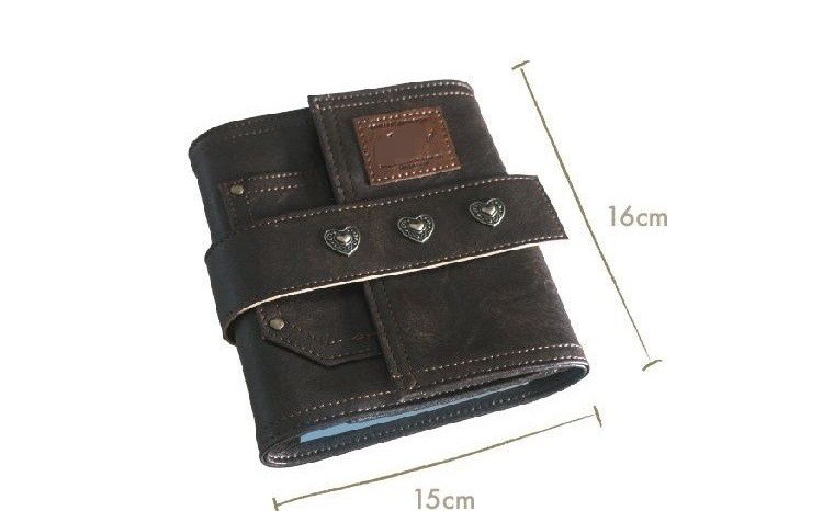 Creative Retro Leather Buckle Notebook