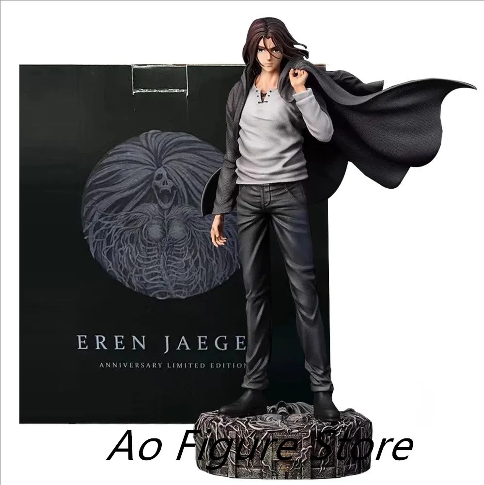 28CM Anime Figure Attack On Titan Eren Jaeger