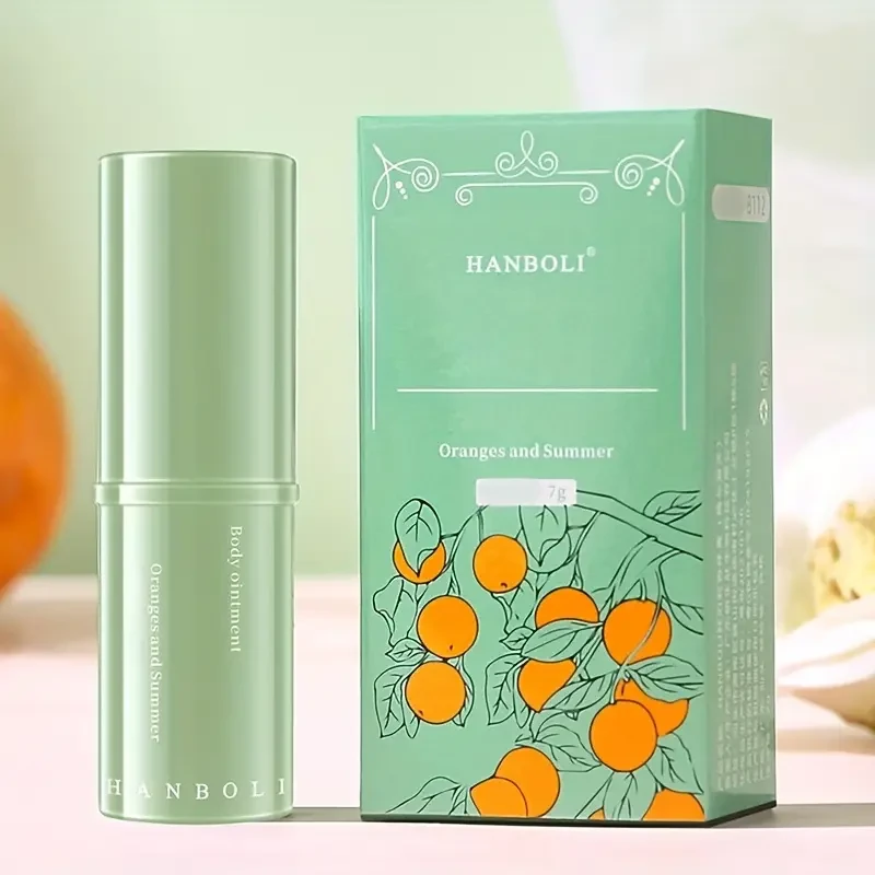 Hanboli Portable Solid Perfume for Women and Men Refreshing Solid Balm, Perfect for Dating and Daily Life, Ideal Gift for All Occasions
