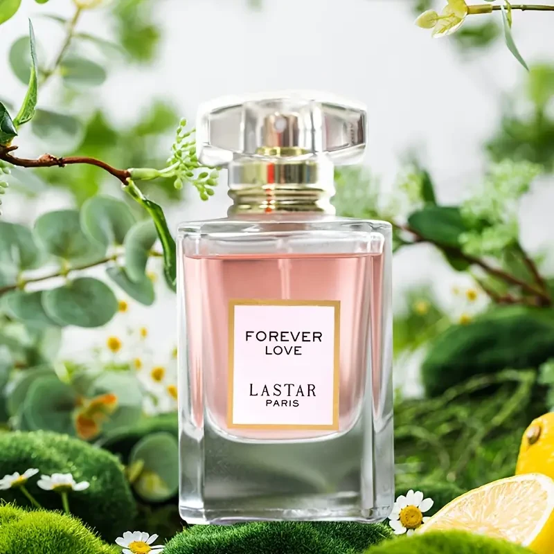 1pc LASTAR Paris Forever Love Eau de Cologne for Women Floral Scent with Rose & Jasmine Notes, Long-Lasting Fresh Fragrance, Alcohol-Based, Formaldehyde-Free, Ideal for Daily Wear & Special Occasions