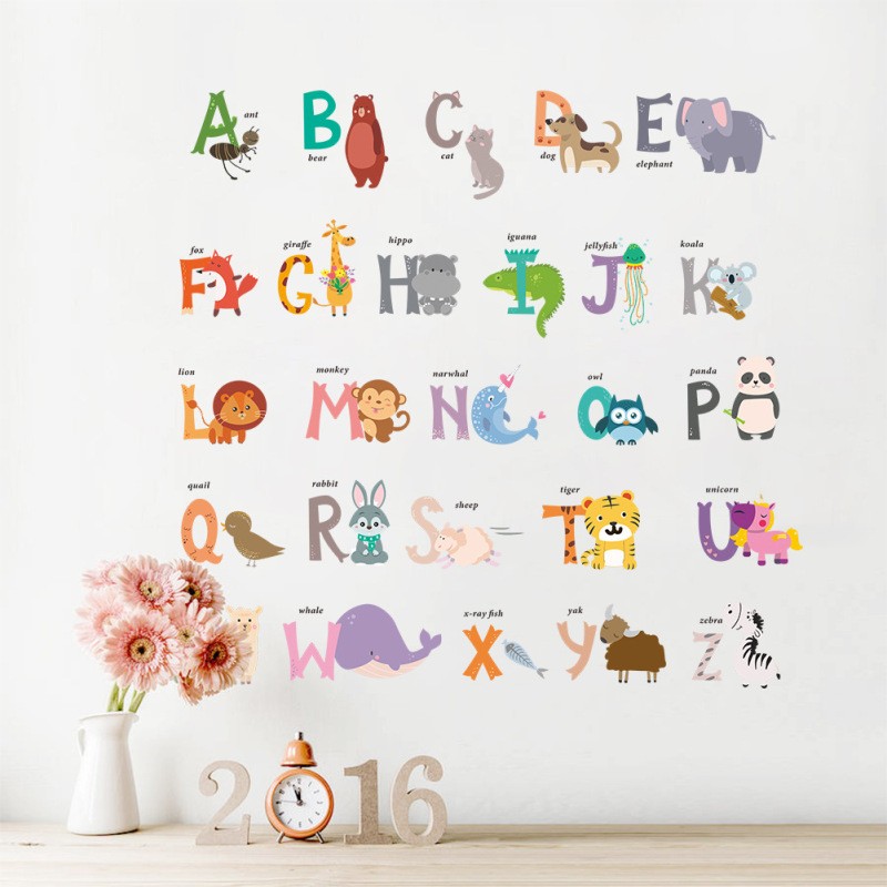 Alphabet Strip For Wall