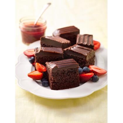 Slab Cakes Chocolate Mud Iced