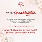 For Granddaughter - You Are Always In Mine Beads Bracelet