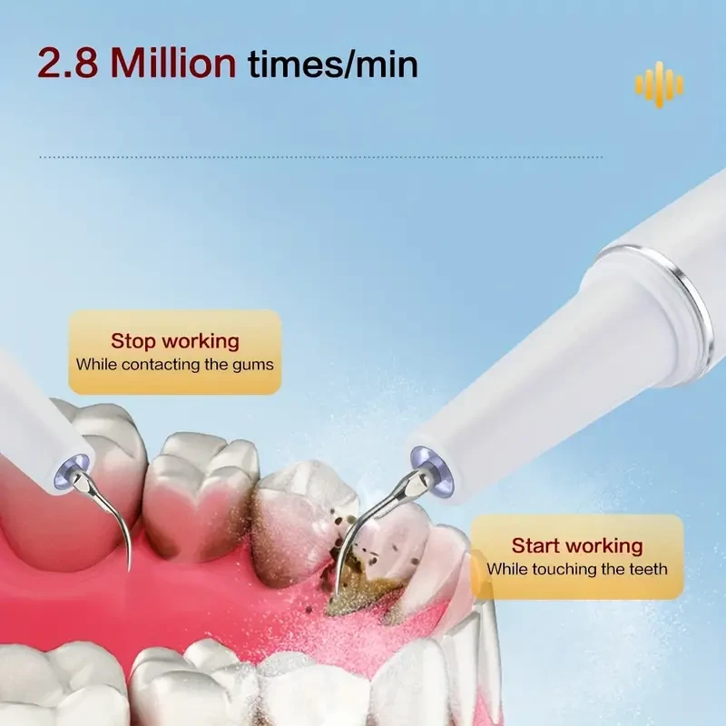 Rechargeable Teeth Scaler With LED Light
